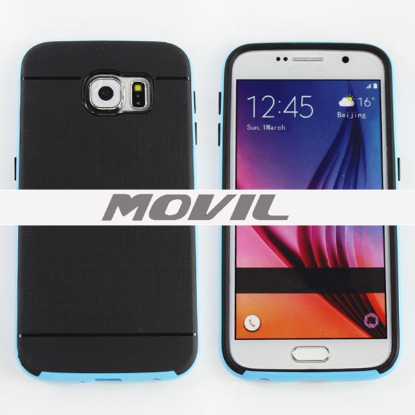 NP-2173 PC marco   TPU funda para Samsung Galaxy S6-0